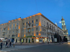 Modern luxury studio in the center of Kharkiv at Konstitutsii Square